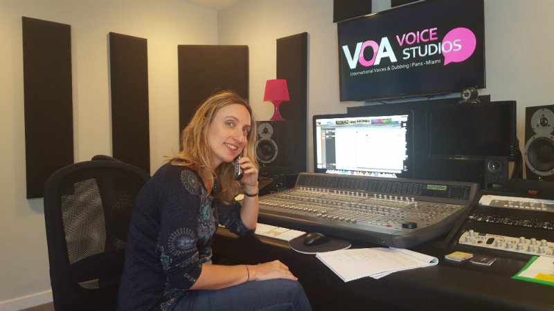 Céline Guerbert - Expertise Voix Off et Doublage Studios VOA émission Sud Radio c'est vous