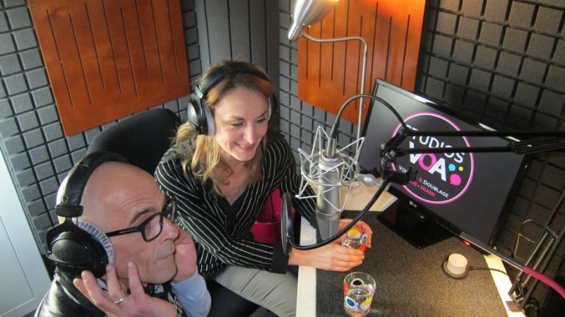 Emission Voix et Doublage Sud Radio c'est vous avec Emmanuel Karsen et Gaelle Savary depuis les Studios VOA
