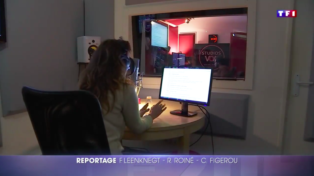 reportage TF1 JT 20H - STUDIOS VOA - Violaine